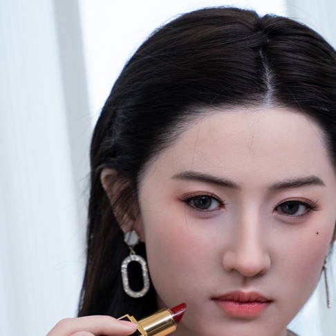 人造人25R 臉部特寫 眉毛 眼周 唇色 塗裝細節